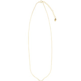 Quiet Icon-Curved CZ Stars Necklace-Necklaces-Blue Ruby Jewellery-Vancouver Canada