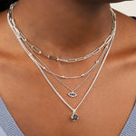 Quiet Icon-Evil Eye CZ Necklace-Necklaces-Blue Ruby Jewellery-Vancouver Canada