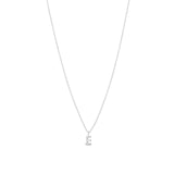 Quiet Icon-Initial Necklace-Necklaces-Blue Ruby Jewellery-Vancouver Canada