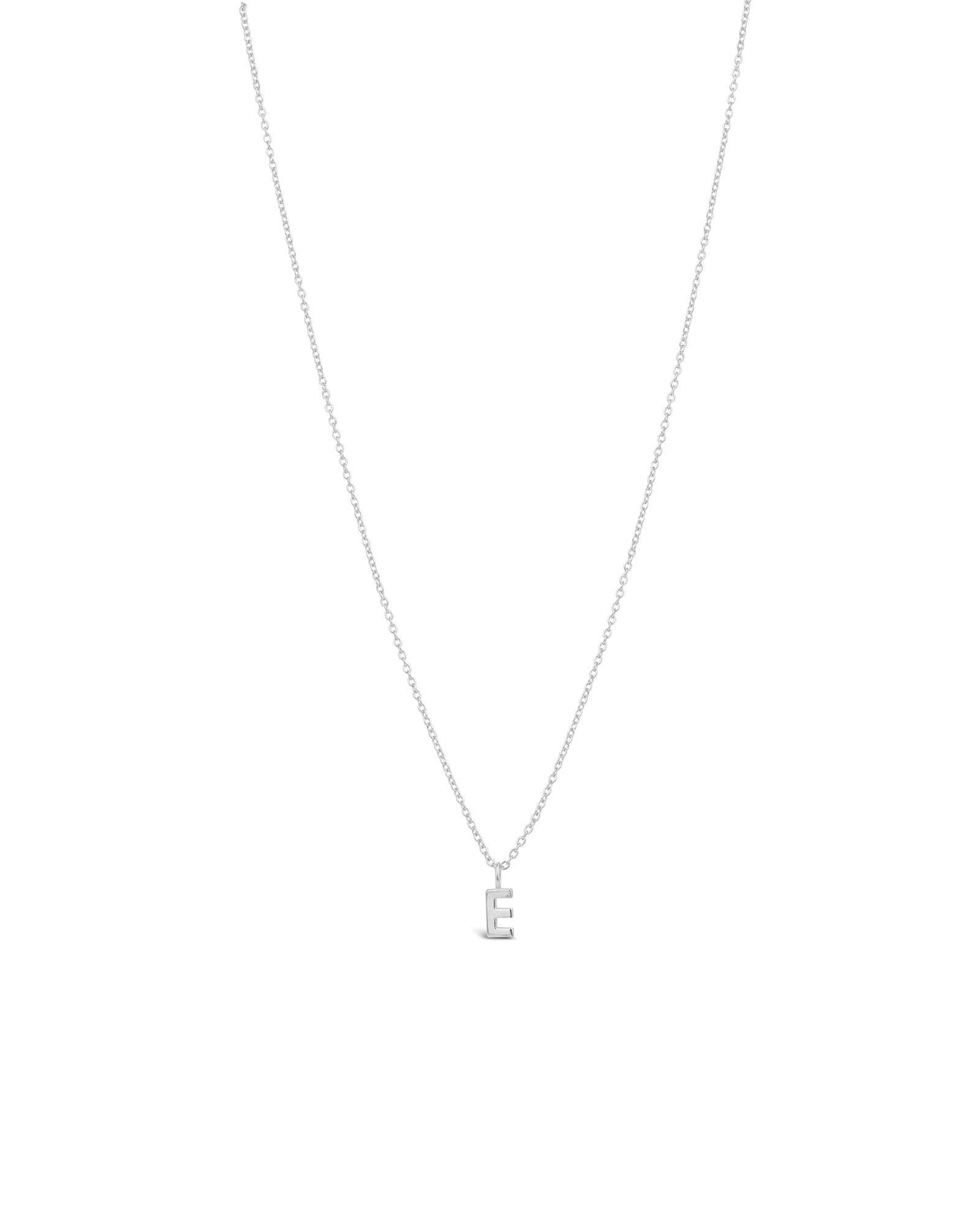 Quiet Icon-Initial Necklace-Necklaces-Blue Ruby Jewellery-Vancouver Canada