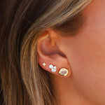 Quiet Icon-Star Single Stud-Earrings-Blue Ruby Jewellery-Vancouver Canada