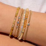 CZ Tennis Bracelet | 2mm Rhodium Plated Sterling Silver, Cubic Zirconia