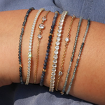 Quiet Icon-CZ Tennis Bracelet-Bracelets-Blue Ruby Jewellery-Vancouver Canada