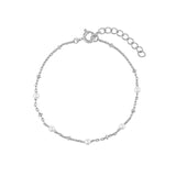 Pearl Ball Chain Bracelet