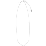 Quiet Icon-Curved CZ Stars Necklace-Necklaces-Blue Ruby Jewellery-Vancouver Canada