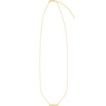 Quiet Icon-Mama Block Necklace-Necklaces-Blue Ruby Jewellery-Vancouver Canada