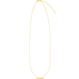 Quiet Icon-Mama Block Necklace-Necklaces-Blue Ruby Jewellery-Vancouver Canada
