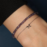 Quiet Icon-Bow Ribbon Bracelet-Bracelets-Blue Ruby Jewellery-Vancouver Canada
