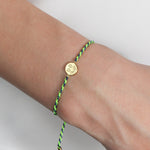 Quiet Icon-Smiley Thread Bracelet-Bracelets-Blue Ruby Jewellery-Vancouver Canada