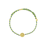 Quiet Icon-Smiley Thread Bracelet-Bracelets-14k Gold Vermeil-Blue Ruby Jewellery-Vancouver Canada