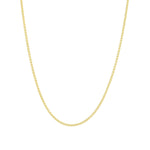 Wheat Chain Necklace 14k Gold Vermeil