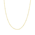 Satellite Chain Necklace 14k Gold Vermeil