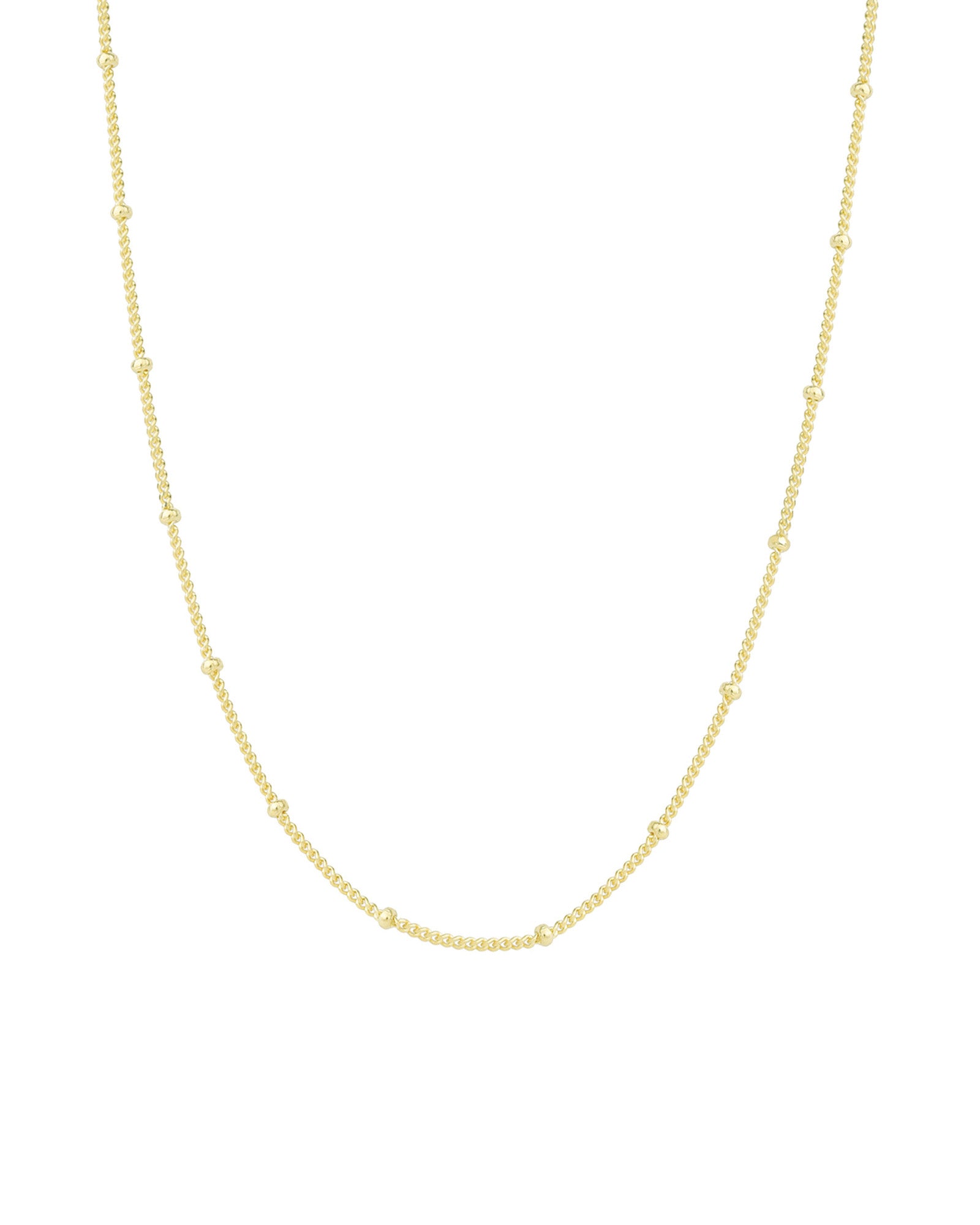 Satellite Chain Necklace 14k Gold Vermeil
