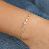 Gradual CZ Bracelet