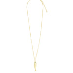 Quiet Icon-Fish CZ Necklace-Necklaces-Blue Ruby Jewellery-Vancouver Canada