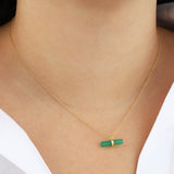East-West Bar Necklace
