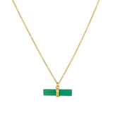 East-West Bar Necklace