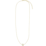 Flower Pavé Necklace
