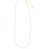 Quiet Icon-Oval Pearl Link Necklace-Necklaces-Blue Ruby Jewellery-Vancouver Canada