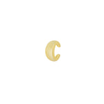 Quiet Icon-Chunky Dome Ear Cuff-Earrings-14k Gold Vermeil-Blue Ruby Jewellery-Vancouver Canada