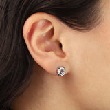 Quiet Icon-Twisted Knot Studs-Earrings-Blue Ruby Jewellery-Vancouver Canada