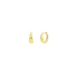 Classic Tapered Huggie 14k Gold Vermeil