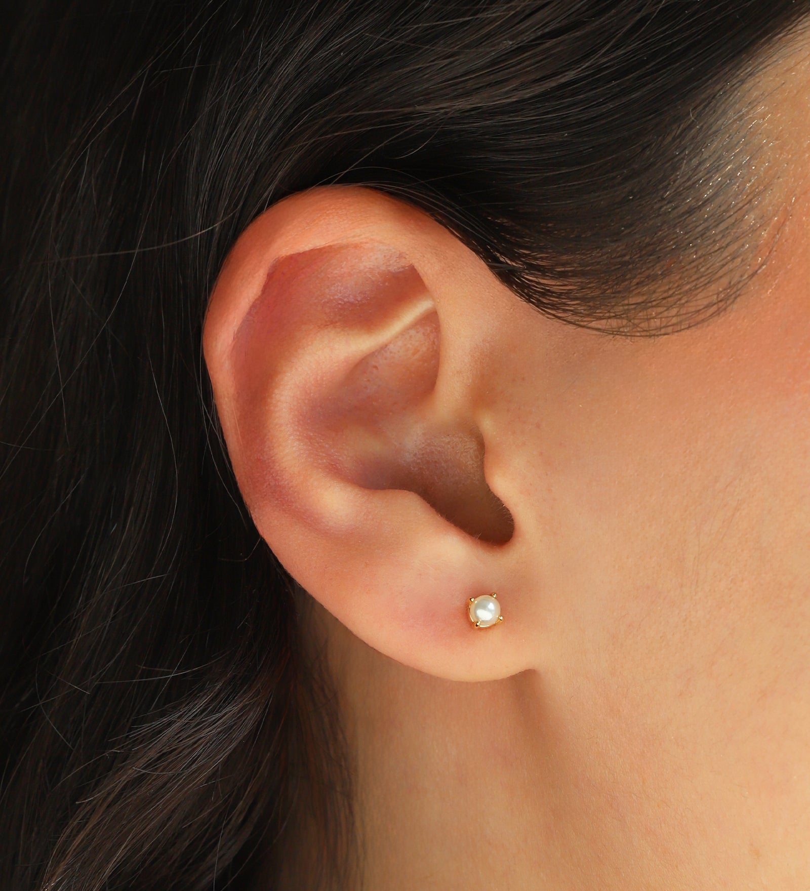 Quiet Icon-Birthstone Mix Shape Stud-Earrings-Blue Ruby Jewellery-Vancouver Canada