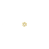 Birthstone Flower CZ Stud
