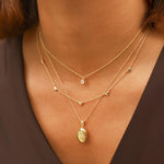 Quiet Icon-Celestial Star Locket-Necklaces-Blue Ruby Jewellery-Vancouver Canada