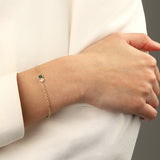 Quiet Icon-Toi Et Moi Bracelet-Bracelets-Blue Ruby Jewellery-Vancouver Canada