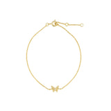 Quiet Icon-Classic Butterfly Bracelet-Bracelets-14k Gold Vermeil, Cubic Zirconia-Blue Ruby Jewellery-Vancouver Canada