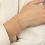 Quiet Icon-Graduated Trio Bracelet-Bracelets-Blue Ruby Jewellery-Vancouver Canada