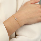 Quiet Icon-Graduated Trio Bracelet-Bracelets-Blue Ruby Jewellery-Vancouver Canada
