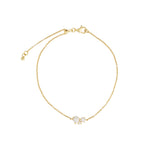 Quiet Icon-Graduated Trio Bracelet-Bracelets-14k Gold Vermeil, Cubic Zirconia-Blue Ruby Jewellery-Vancouver Canada