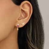 Quiet Icon-Small Butterfly Single Stud-Earrings-Blue Ruby Jewellery-Vancouver Canada