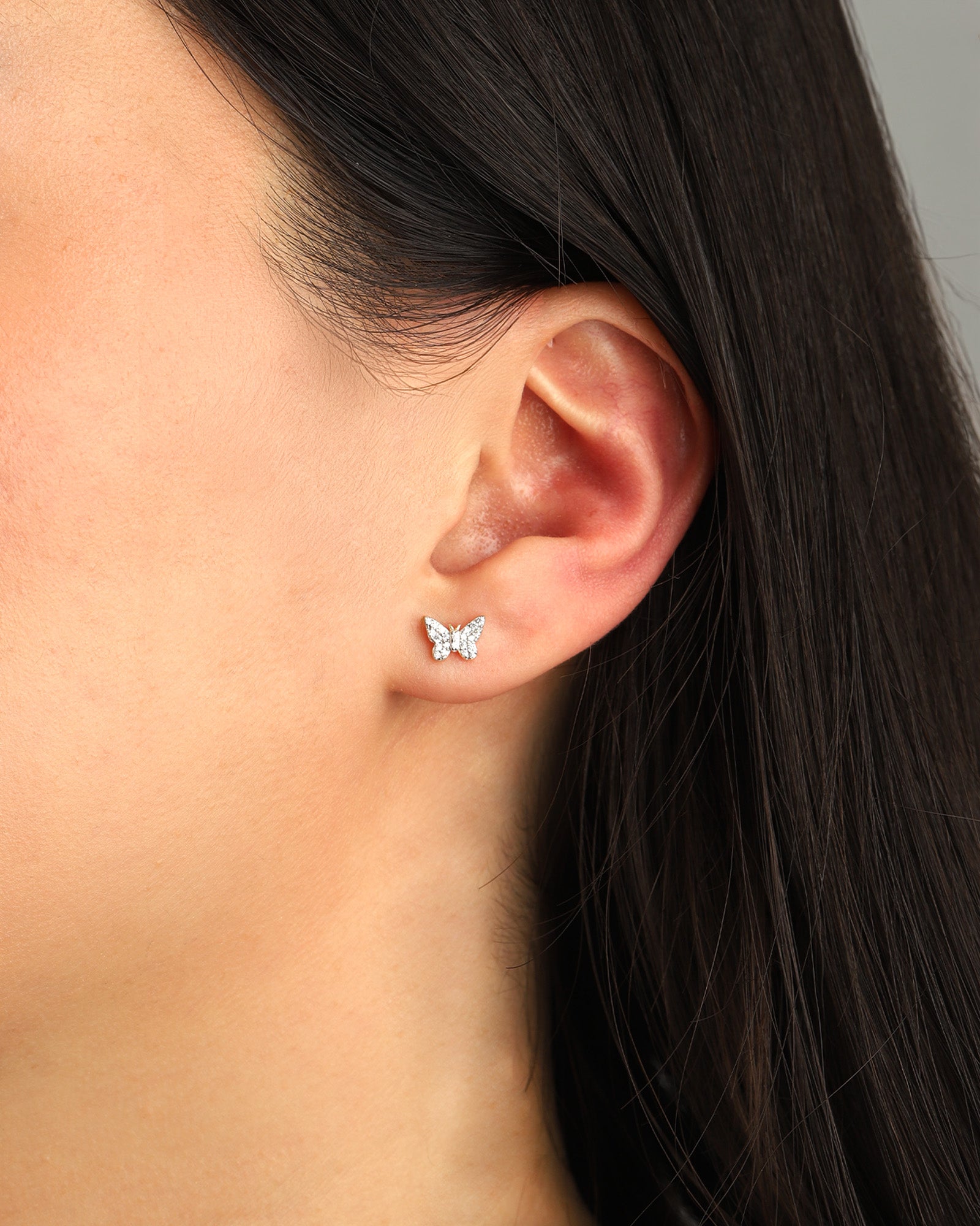 Quiet Icon-Flutter Studs-Earrings-Blue Ruby Jewellery-Vancouver Canada