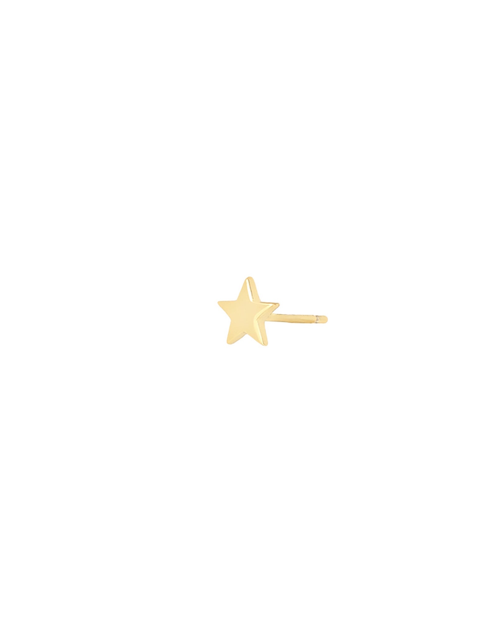Quiet Icon-Classic Star Single Stud-Earrings-Blue Ruby Jewellery-Vancouver Canada