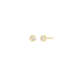 Quiet Icon-Teardrop CZ Ear Jacket-Earrings-Blue Ruby Jewellery-Vancouver Canada