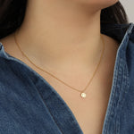 Quiet Icon-Smiley Face Necklace-Necklaces-Blue Ruby Jewellery-Vancouver Canada