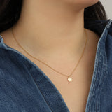 Quiet Icon-Smiley Face Necklace-Necklaces-Blue Ruby Jewellery-Vancouver Canada