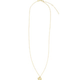 Quiet Icon-Radiant Heart Evil Eye Necklace-Necklaces-Blue Ruby Jewellery-Vancouver Canada