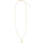 Quiet Icon-Teardrop Pendant Necklace-Necklaces-Blue Ruby Jewellery-Vancouver Canada