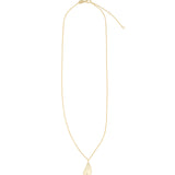 Quiet Icon-Teardrop Pendant Necklace-Necklaces-Blue Ruby Jewellery-Vancouver Canada