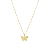 Quiet Icon-Monarch Pendant Necklace-Necklaces-14k Gold Vermeil-Blue Ruby Jewellery-Vancouver Canada