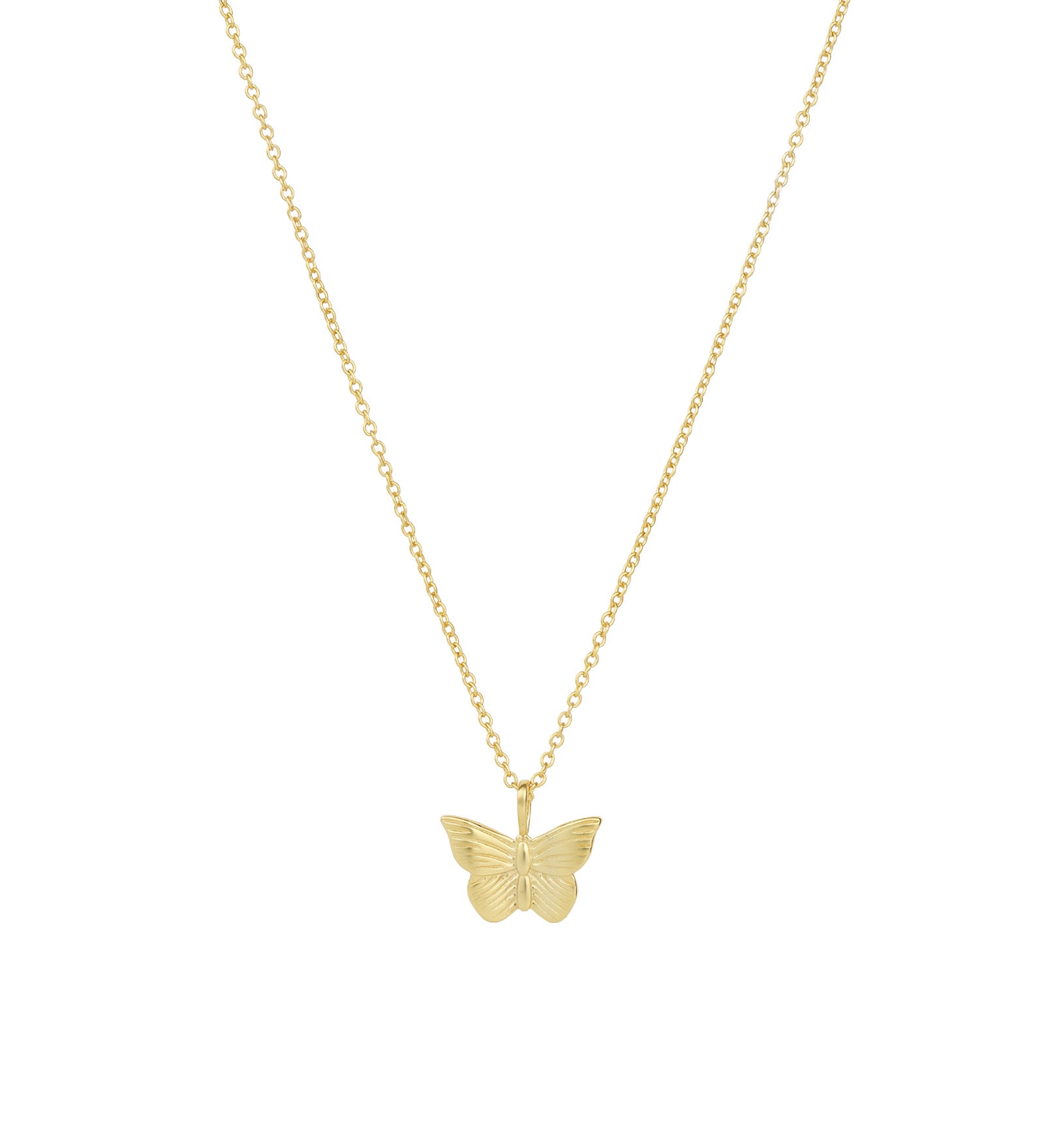 Quiet Icon-Monarch Pendant Necklace-Necklaces-14k Gold Vermeil-Blue Ruby Jewellery-Vancouver Canada