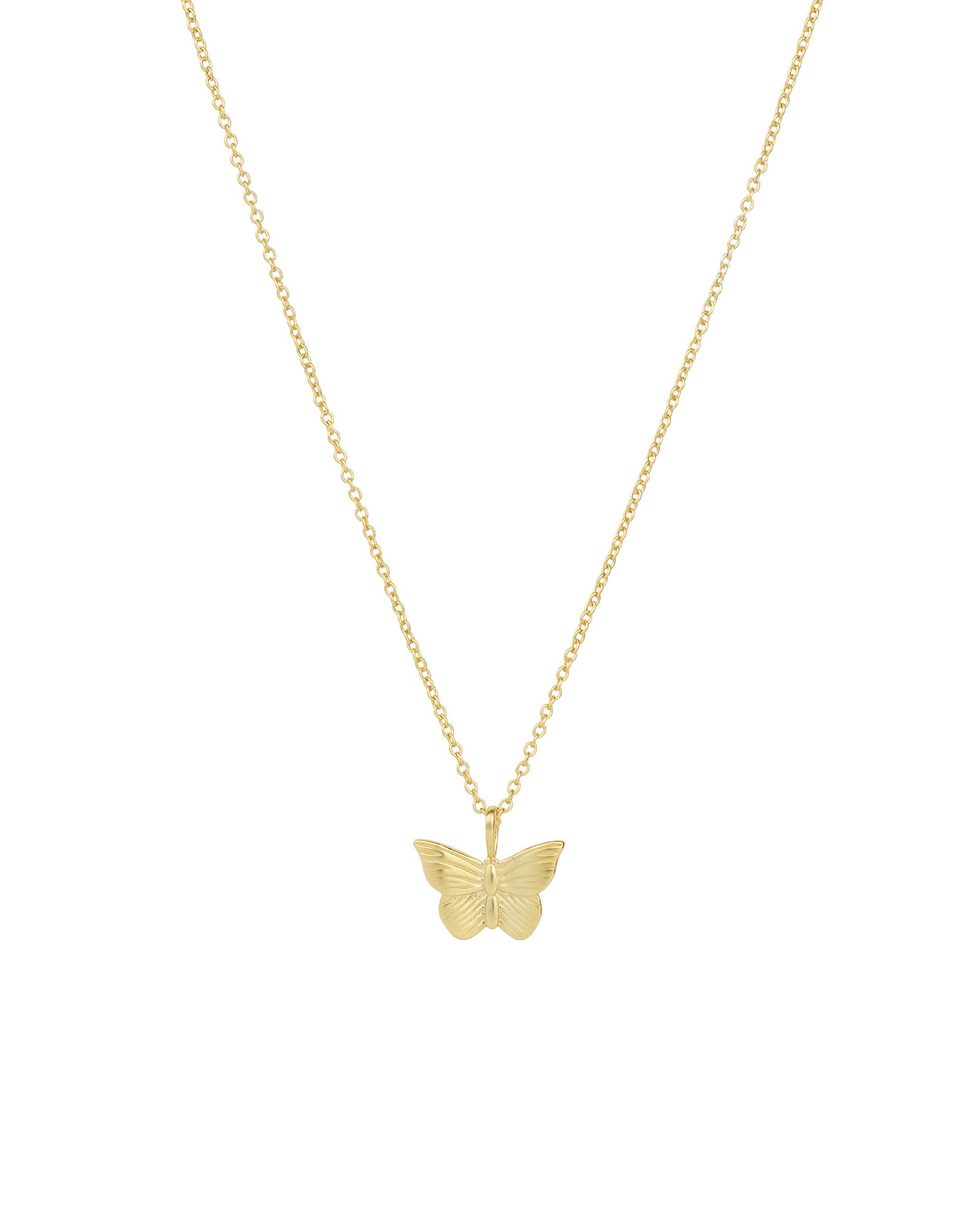 Quiet Icon-Monarch Pendant Necklace-Necklaces-14k Gold Vermeil-Blue Ruby Jewellery-Vancouver Canada