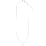 Quiet Icon-Petite Cross Necklace-Necklaces-Blue Ruby Jewellery-Vancouver Canada