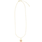 Quiet Icon-Butterfly Medallion Necklace-Necklaces-Blue Ruby Jewellery-Vancouver Canada