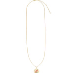 Quiet Icon-Mushroom Medallion Necklace-Necklaces-Blue Ruby Jewellery-Vancouver Canada