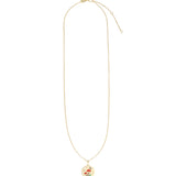 Quiet Icon-Mushroom Medallion Necklace-Necklaces-Blue Ruby Jewellery-Vancouver Canada